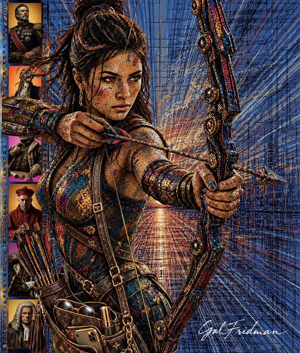 The Archer, artwork by Gal Fridman