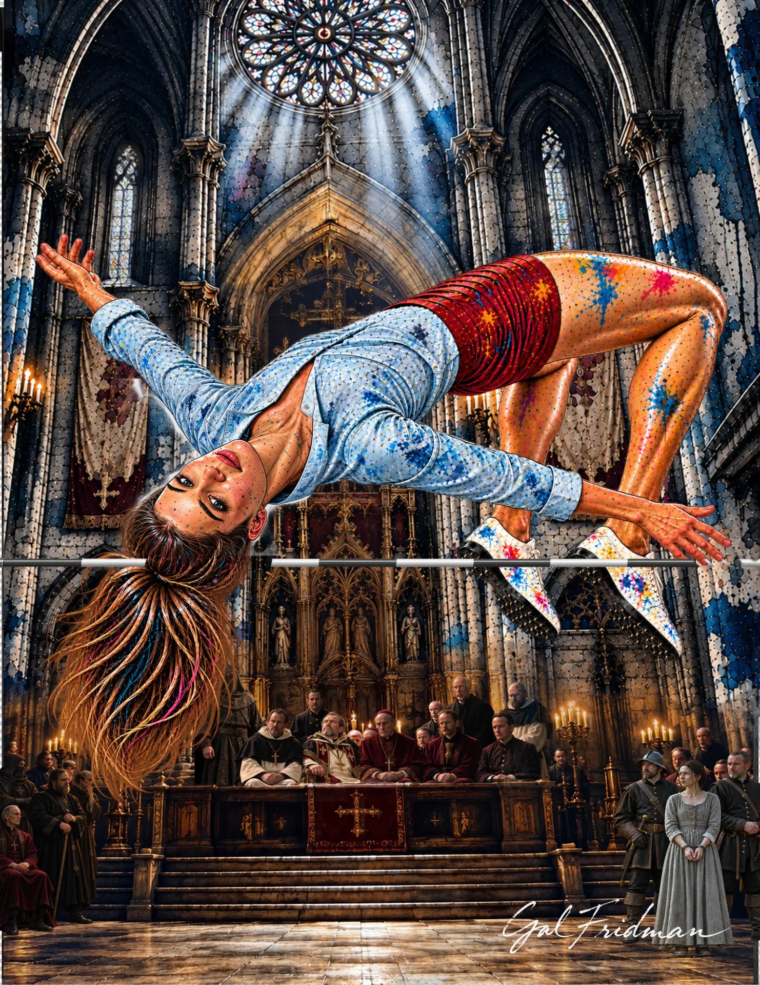The Levitation, artwork by Gal Fridman