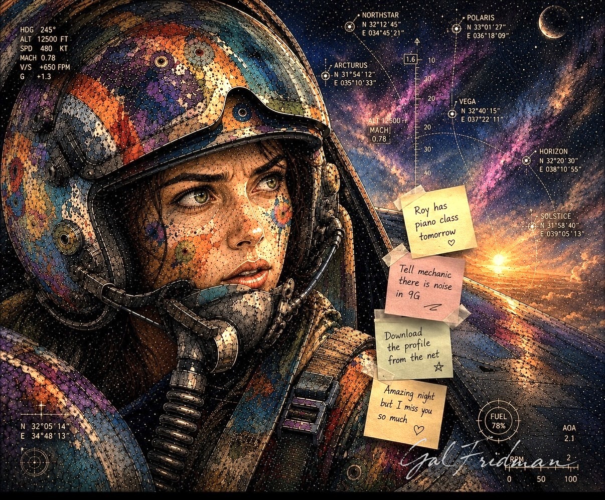The Aviator, artwork by Gal Fridman